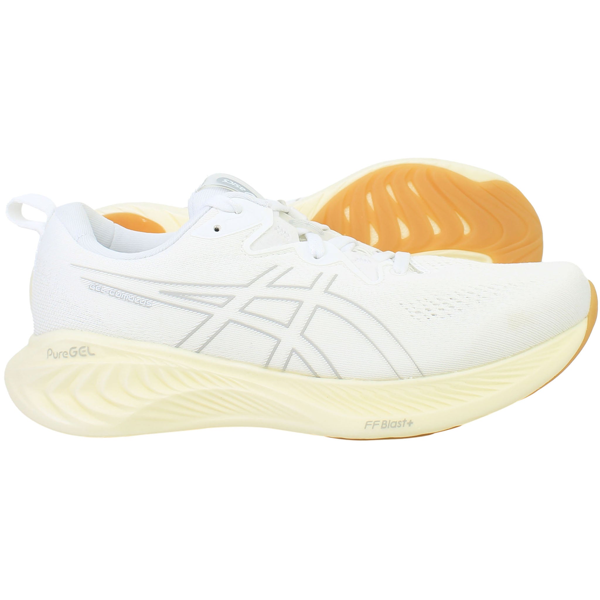 Asics Gel-Cumulus 25 Womens White Running Shoes