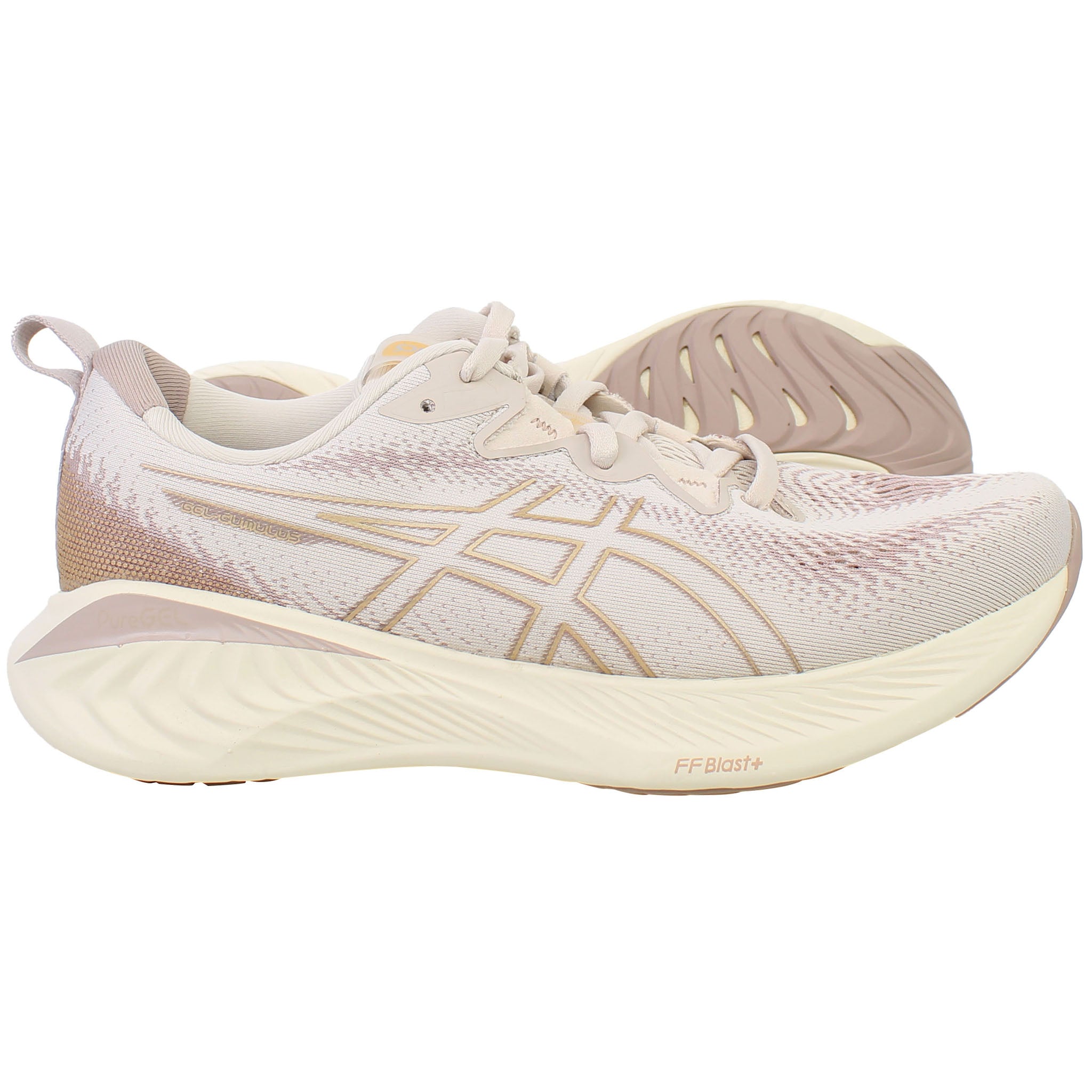 Asics Gel-Cumulus 25 Womens Beige Running Shoes