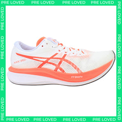Asics Magic Speed 3 Womens White Running Shoes NO BOX