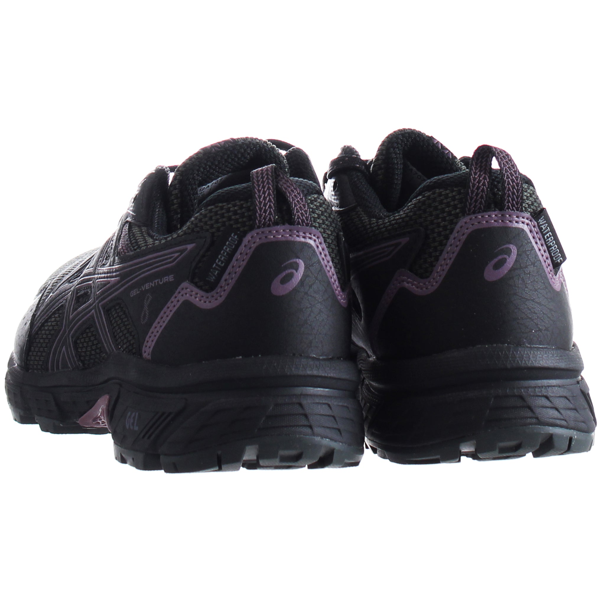 Asics Gel-Venture 8 Waterproof Womens Black Trainers