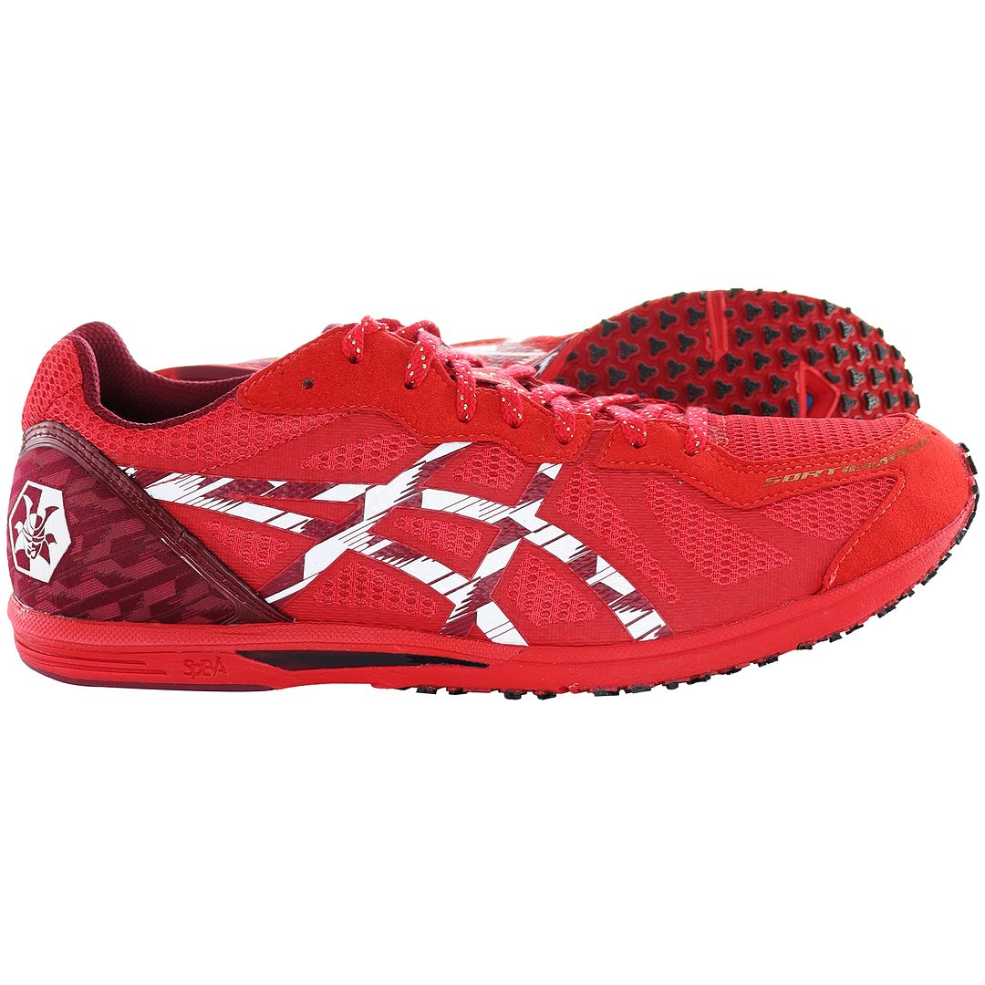 Asics Sortiemagic RP 4 Tenka Mens Red Running Trainers