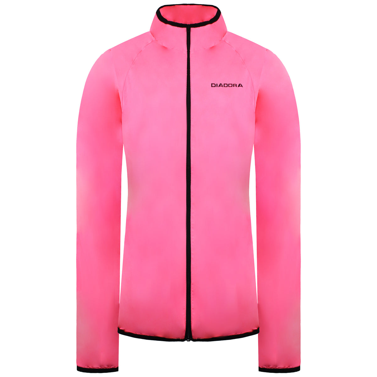 Diadora Logo Womens Pink Windstopper Jacket