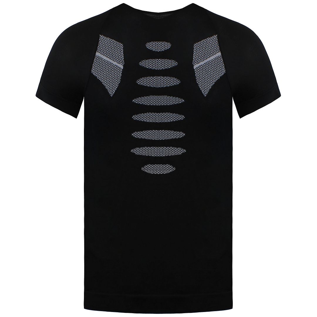 Diadora Seamless Mens Black T-Shirt