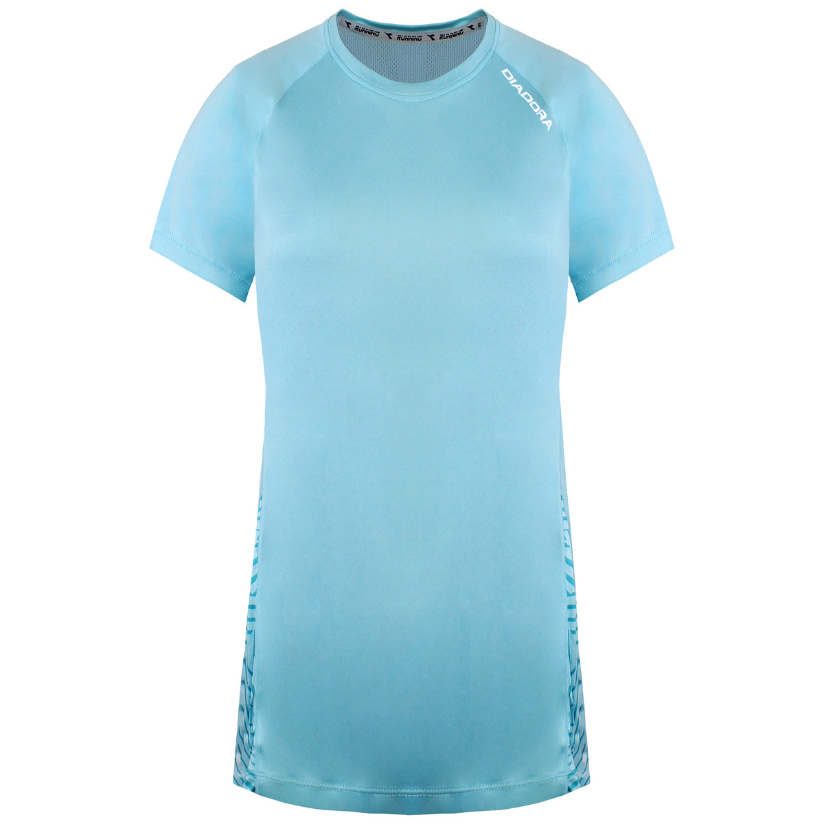 Diadora X-Run Womens Light Blue T-Shirt