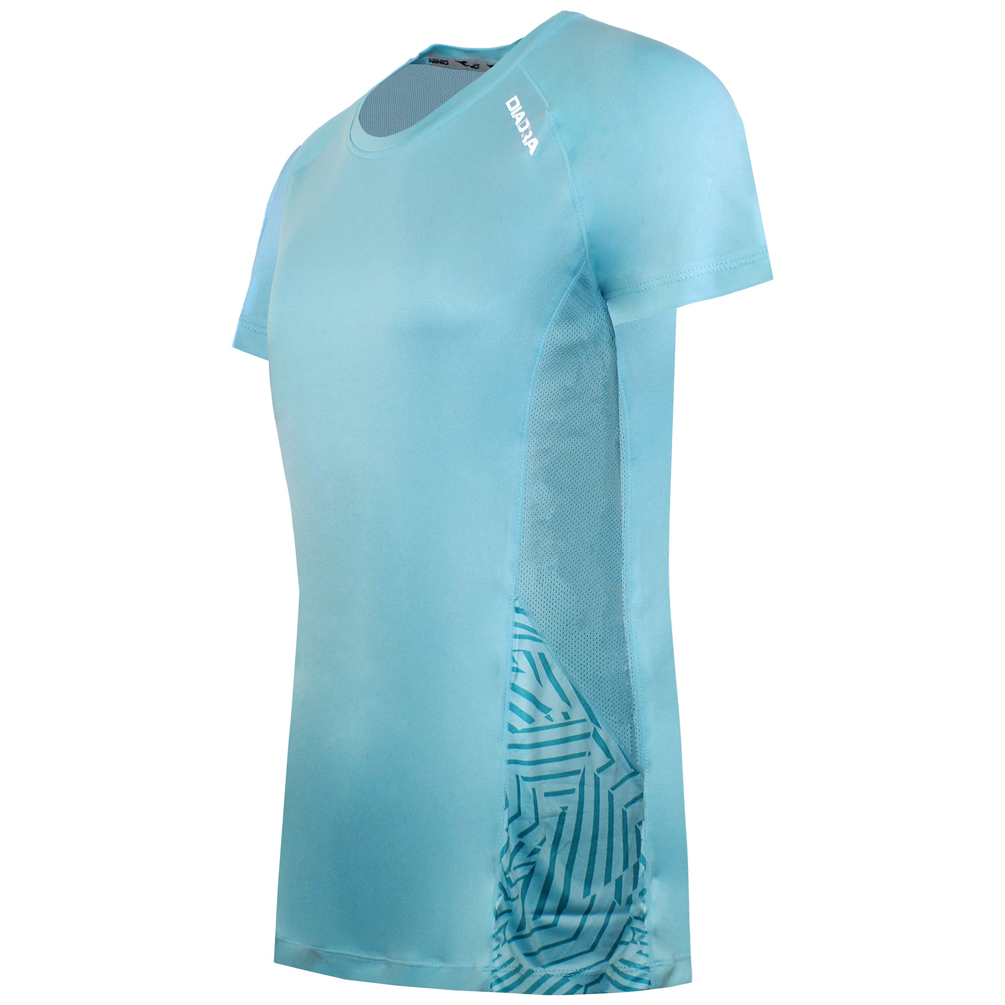 Diadora X-Run Womens Light Blue T-Shirt