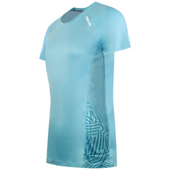 Diadora X-Run Womens Light Blue T-Shirt