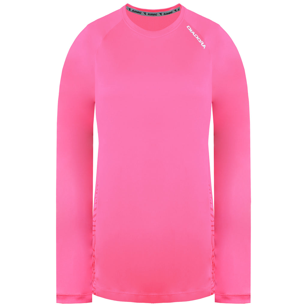 Diadora X-Run Womens Deep Pink Top
