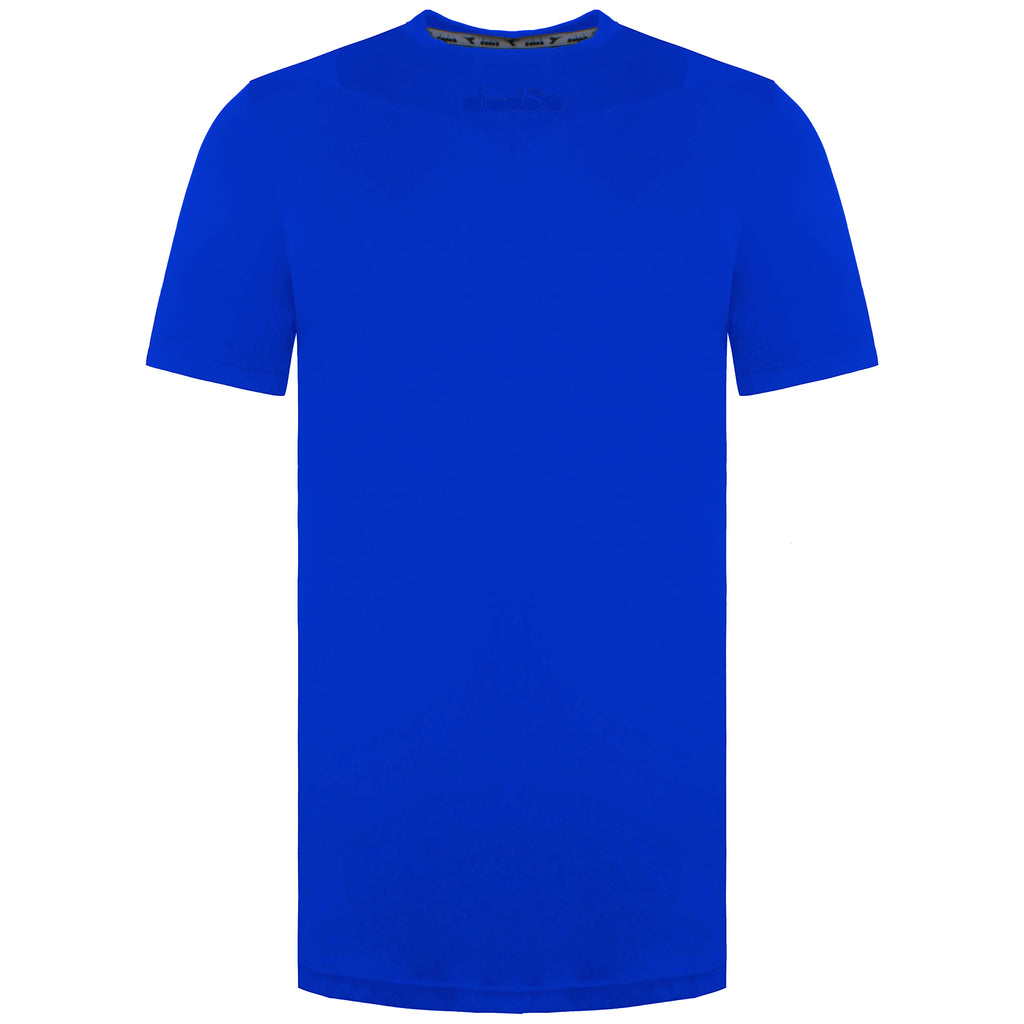 Diadora X-Run Basic Mens Blue T-Shirt