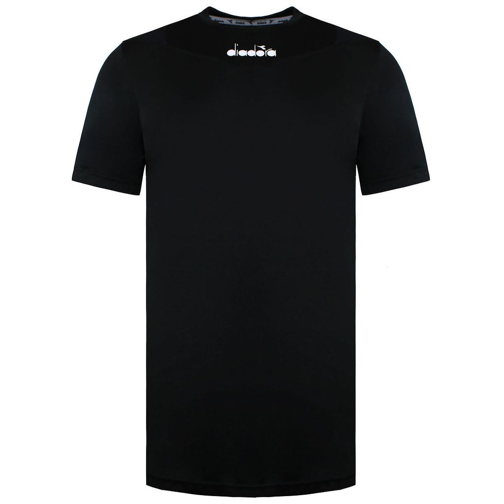 Diadora X-Run Basic Mens Black T-Shirt