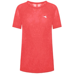 Diadora Active Womens Red T-Shirt