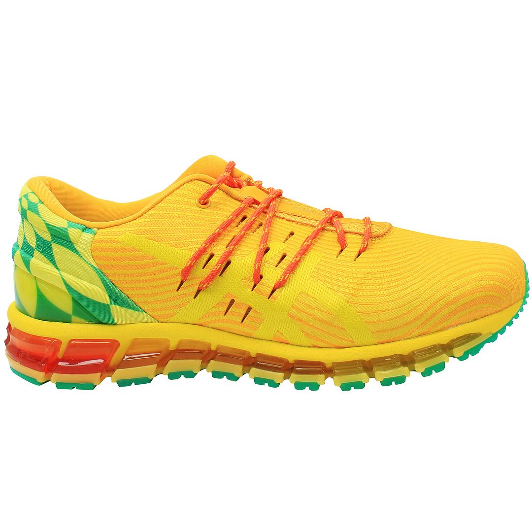 Asics Gel-Quantum 360 KO100 Mens Yellow Running Shoes