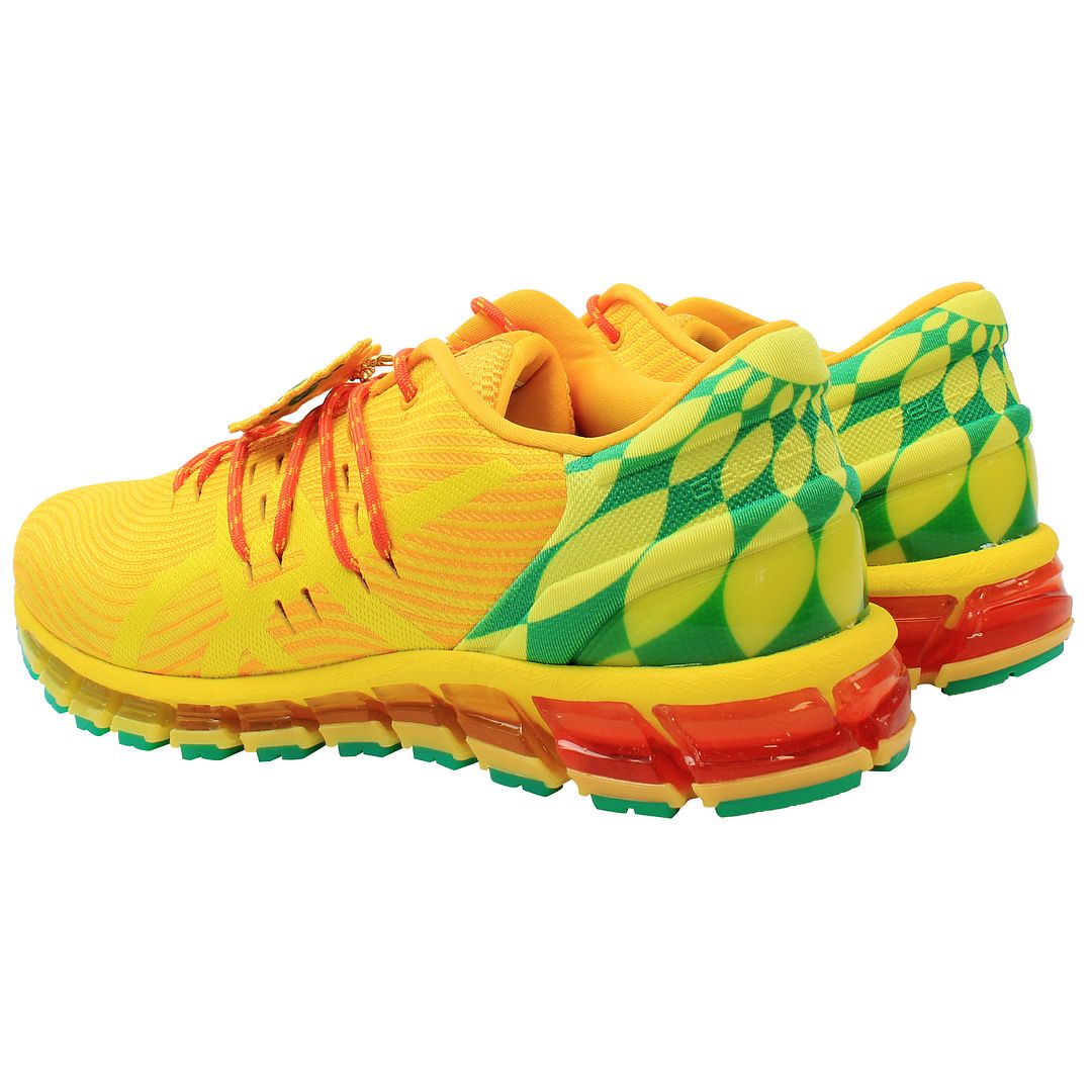 Asics Gel-Quantum 360 KO100 Mens Yellow Running Shoes