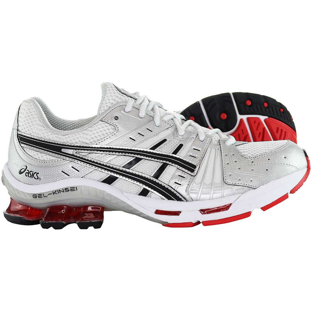 Asics Gel-Kinsei OG Mens White/Silver Trainers