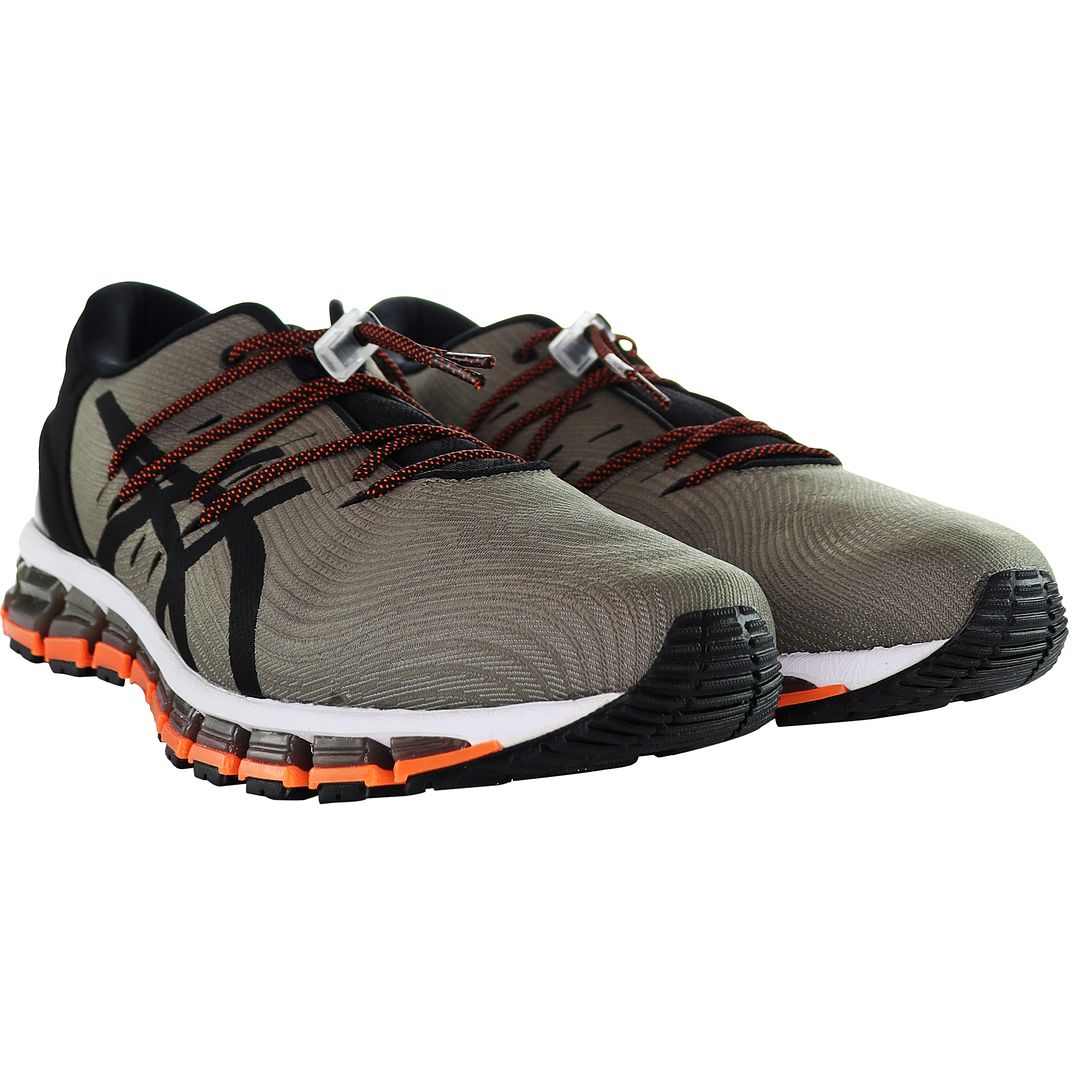 Asics Gel-Quantum 360 4 Mens Light Grey/Brown Trainers