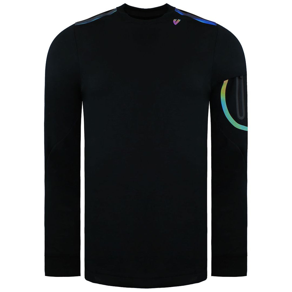 Diadora Sportswear Mens Black Sweater