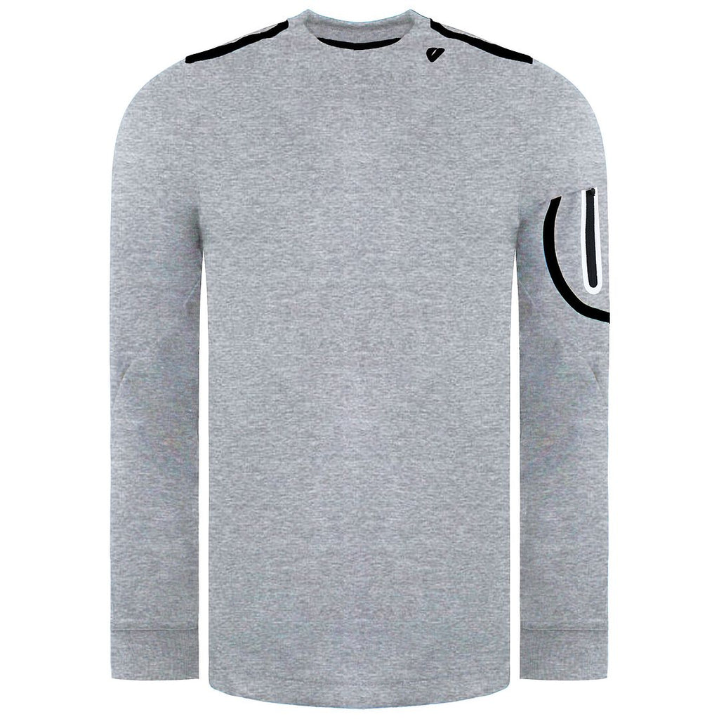 Diadora Sportswear Mens Grey Sweater