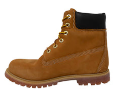 Timberland AF 6 Inch Premium Womens Wheat Leather Boots