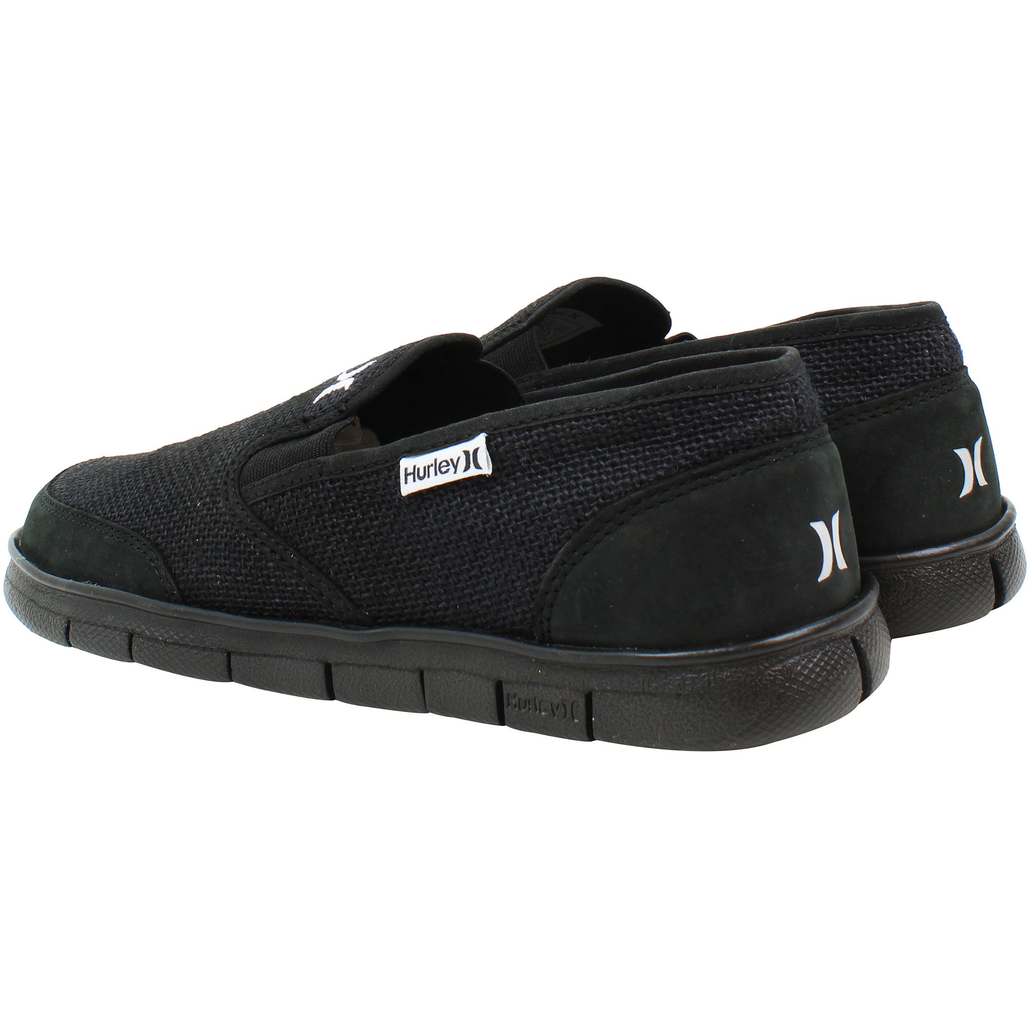 Hurley Movement Mens Black Plimsolls