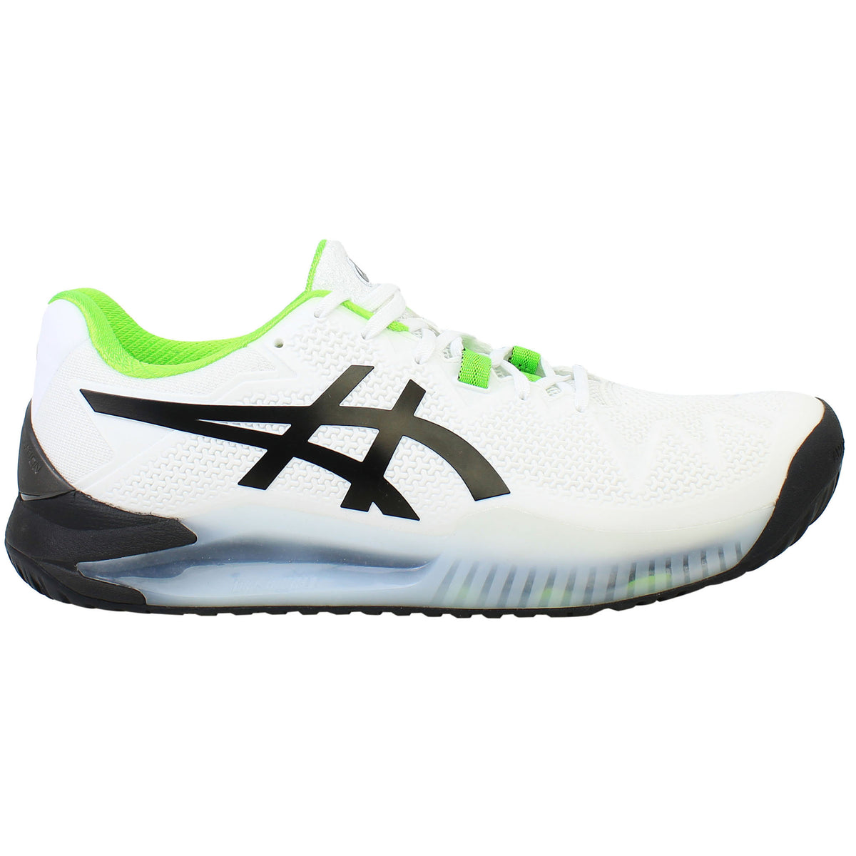 Asics Gel-Resolution 8 Mens White Tennis Shoes