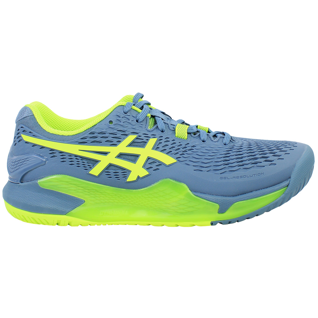 Asics Gel-Resolution 9 Mens Blue Tennis Shoes