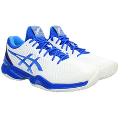 Asics Court FF Novak Clay Mens White Tennis Shoes