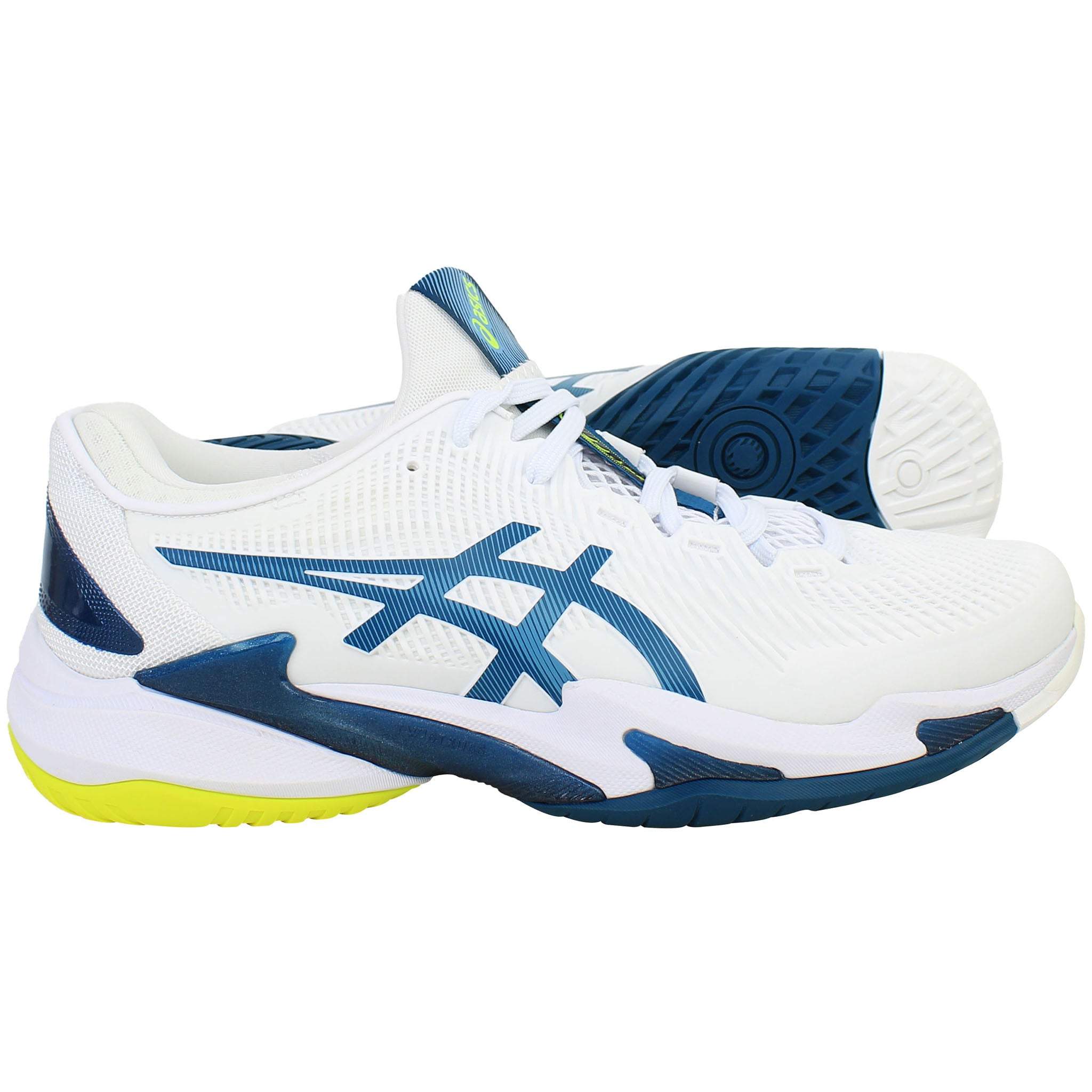 Asics Court FF 3 Mens White Tennis Shoes