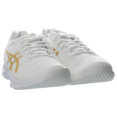 Asics Solution Speed FF Grass Mens White Trainers