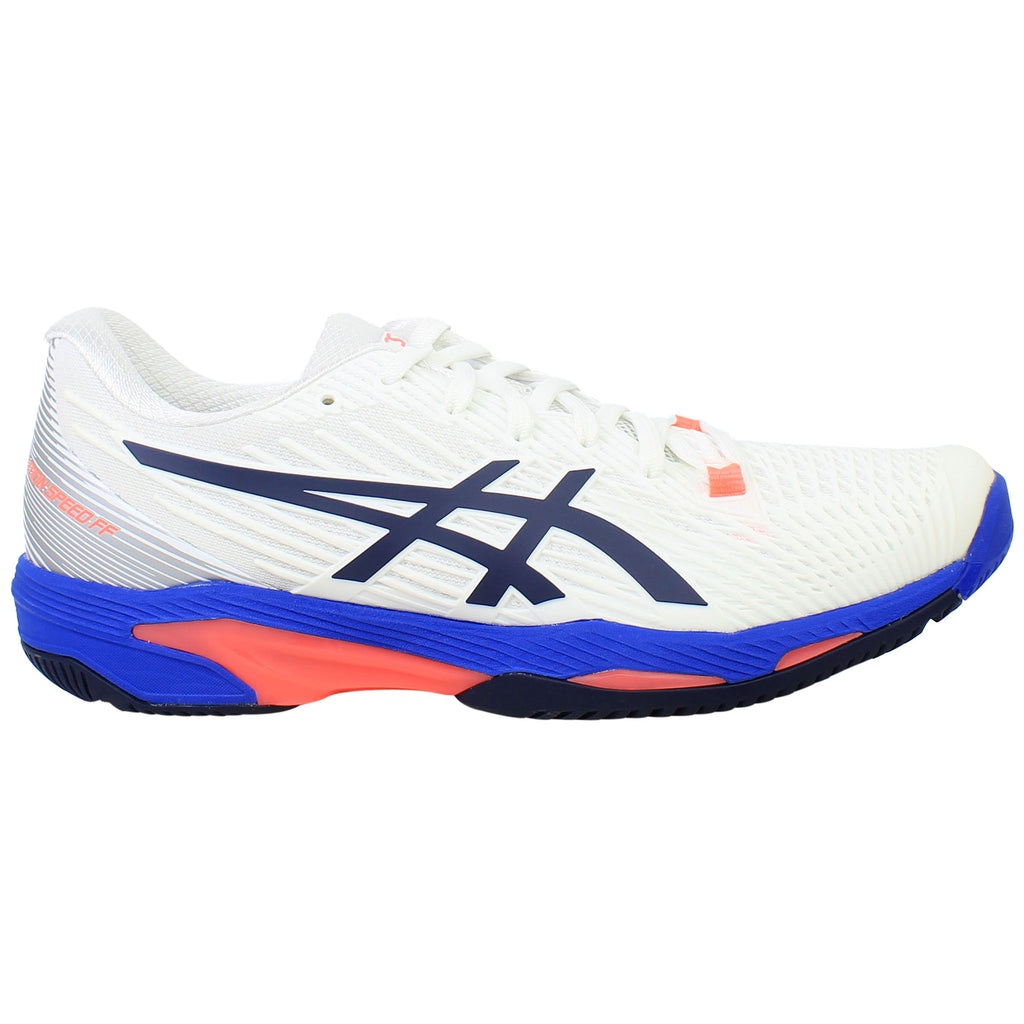 Asics Solution Speed FF 2 Womens White Tennis Shoes