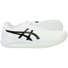 Asics Gel-Resolution 8 Grass Womens White Tennis Shoes