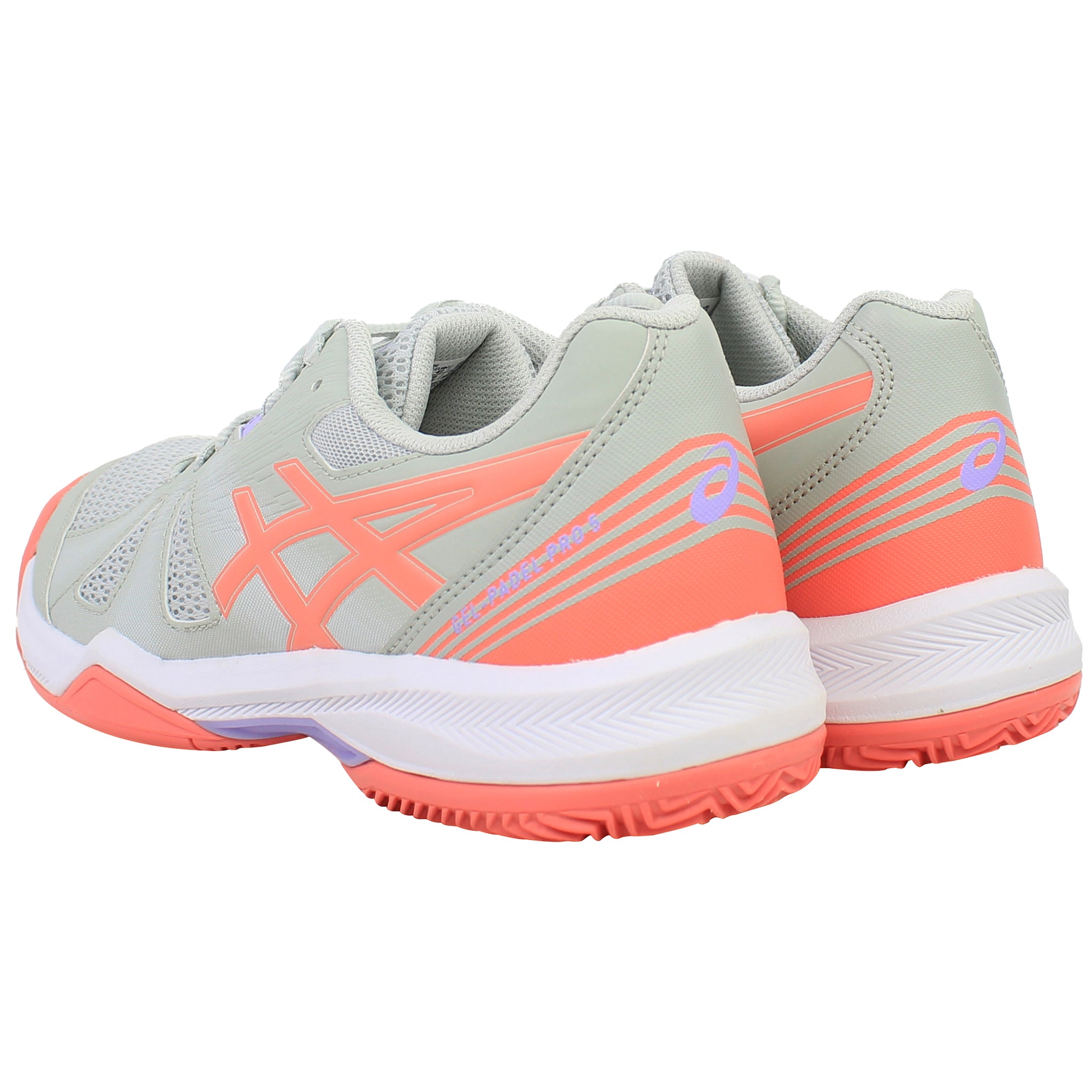 Asics Gel-Padel Pro 5 Womens Grey Shoes