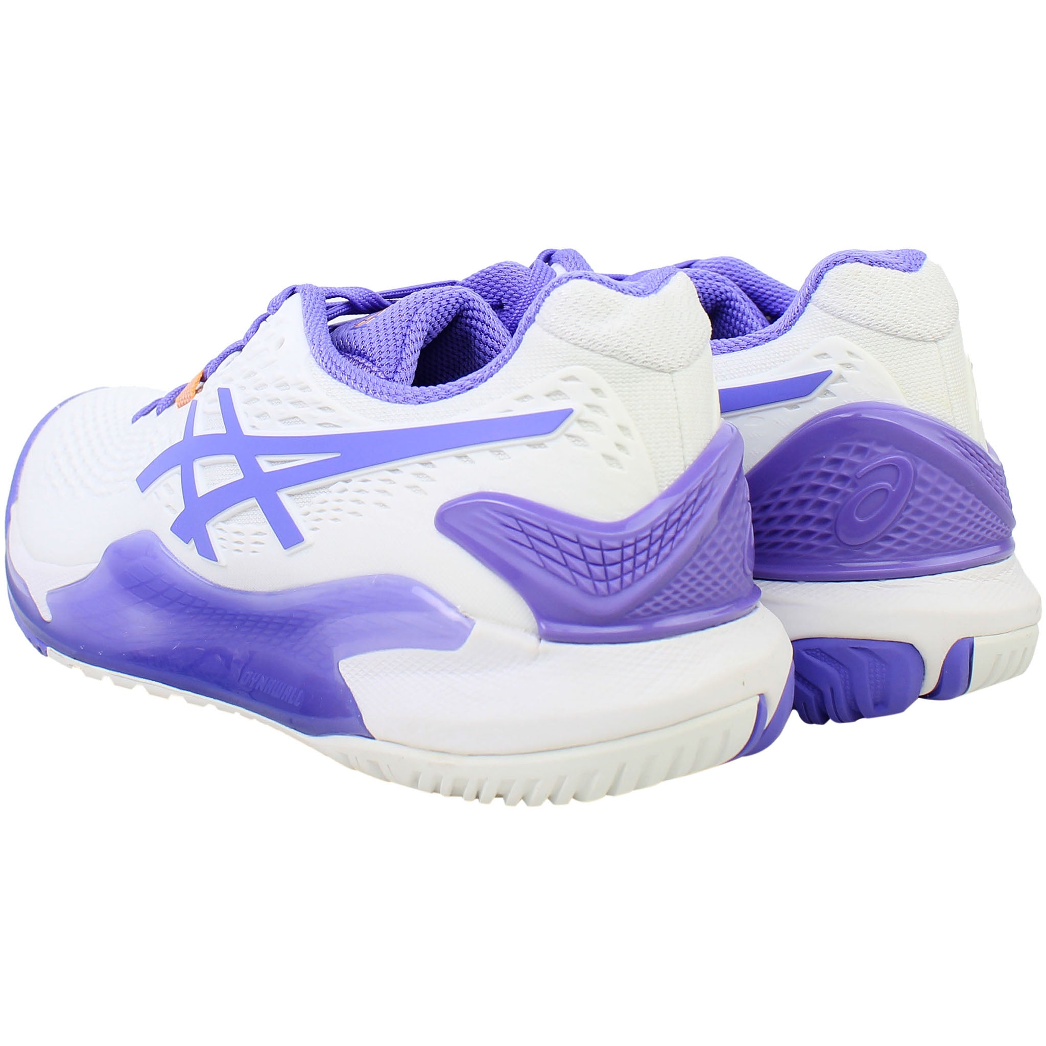 Asics Gel-Resolution 9 Womens White Tennis Shoes