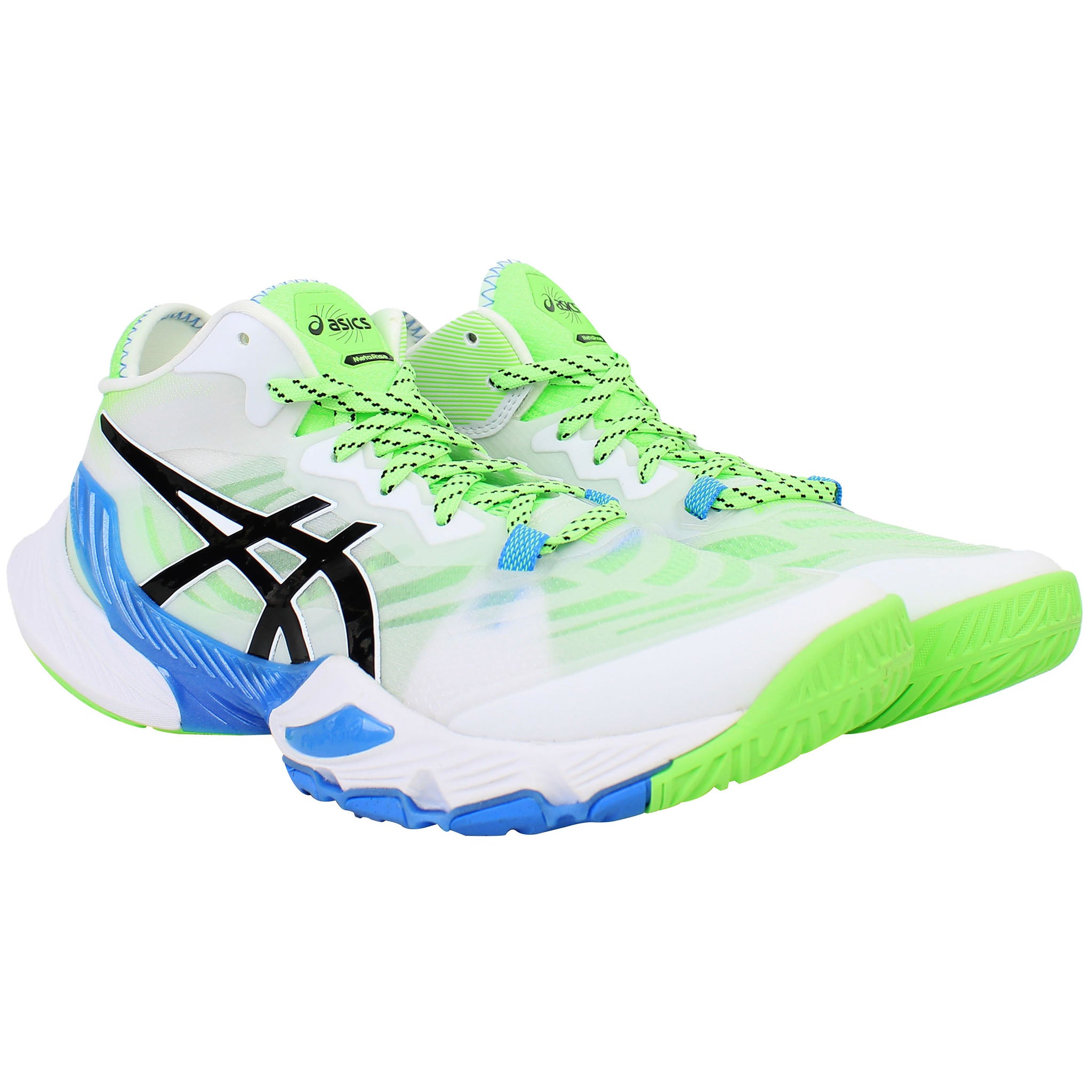 Asics Metarise Mens White Volleyball Shoes