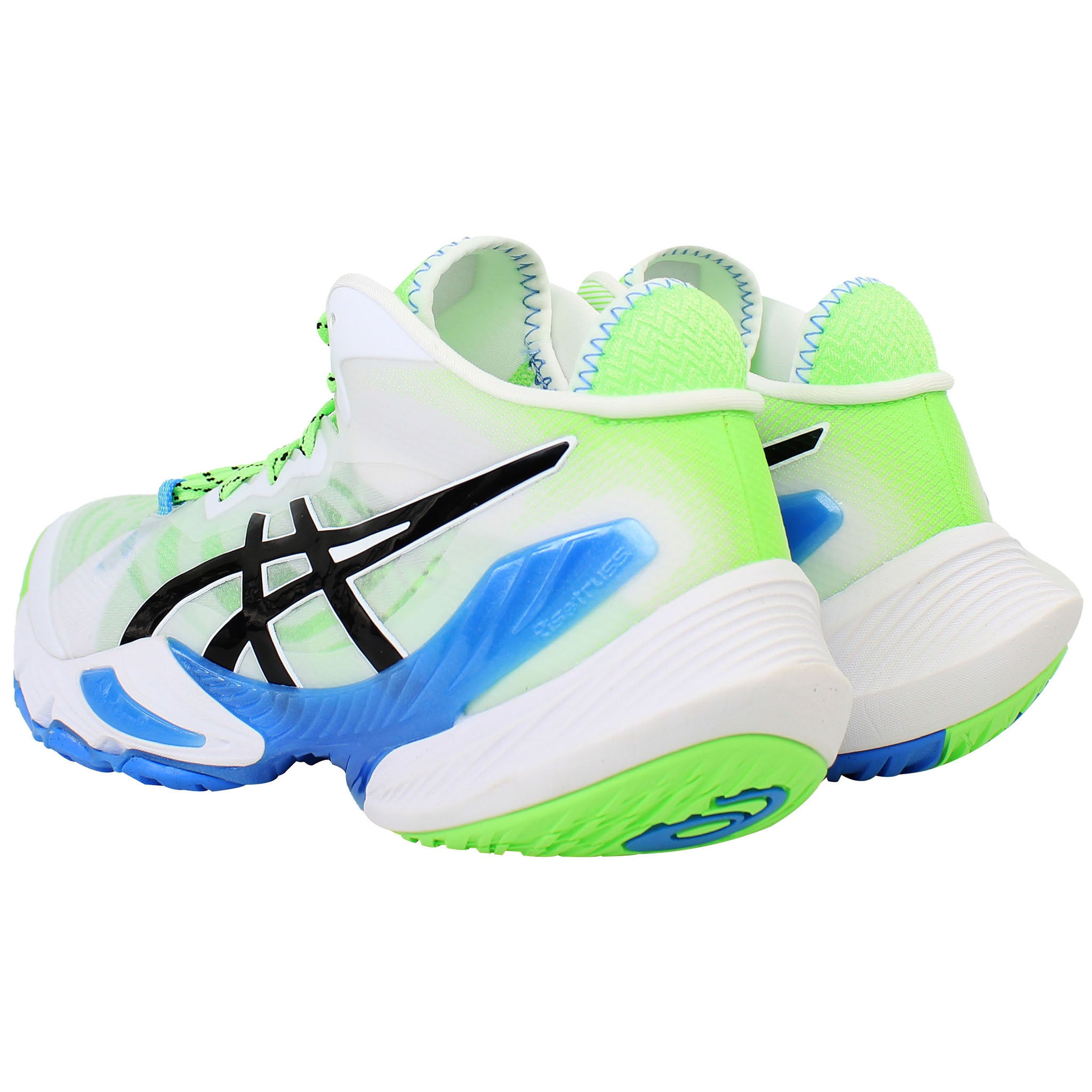 Asics Metarise Mens White Volleyball Shoes