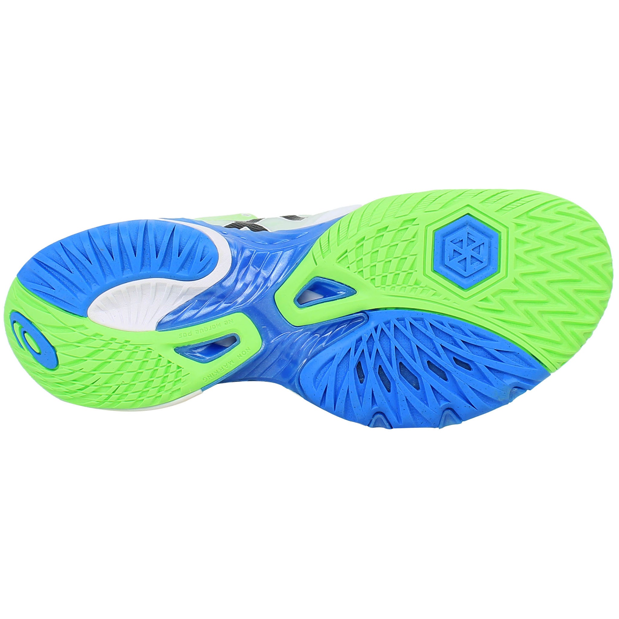 Asics Metarise Mens White Volleyball Shoes