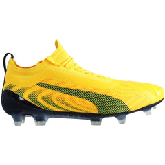 Puma One 20.1 FG/AG Mens Yellow Football Boots