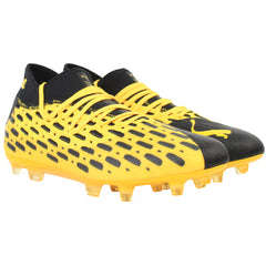 Puma Future 5.2 Netfit FG/AG Mens Yellow Football Boots