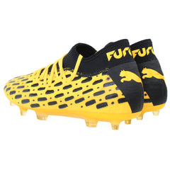 Puma Future 5.2 Netfit FG/AG Mens Yellow Football Boots