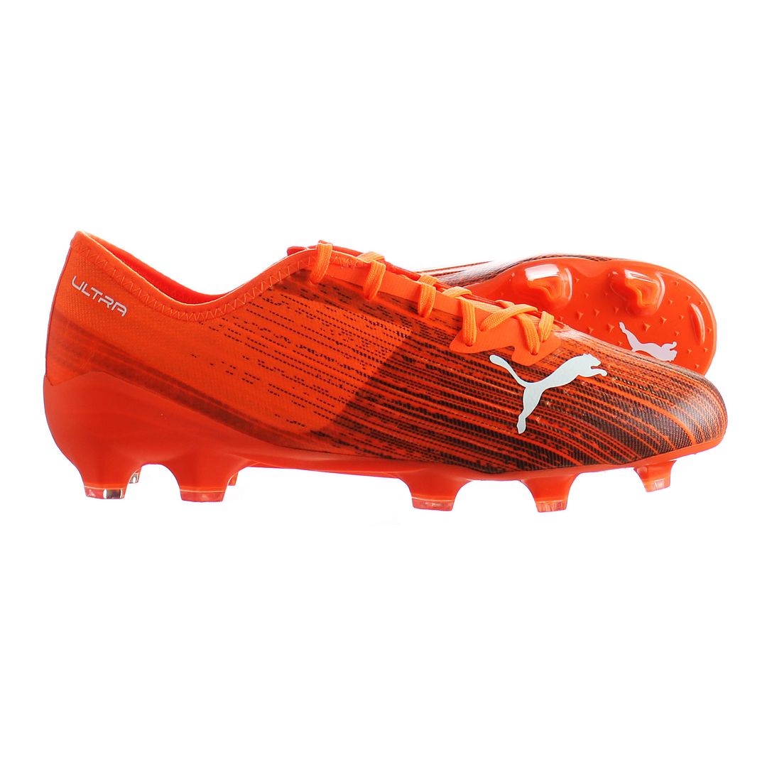 Puma Ultra 2.1 FG/AG Orange Mens Football Boots