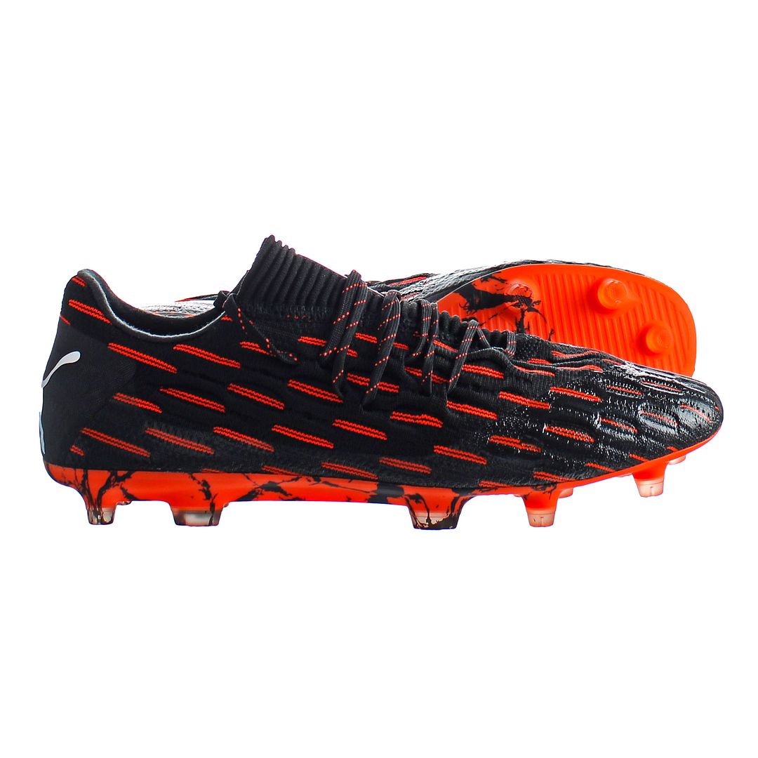 Puma Future 6.1 Netfit Low FG/AG Black Mens Football Boots