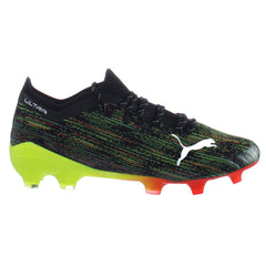 Puma Ultra 1.2 FG/AG Black Mens Football Boots