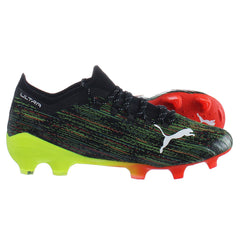 Puma Ultra 1.2 FG/AG Black Mens Football Boots