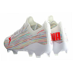 Puma Ultra 1.2 FG/AG White Mens Football Boots