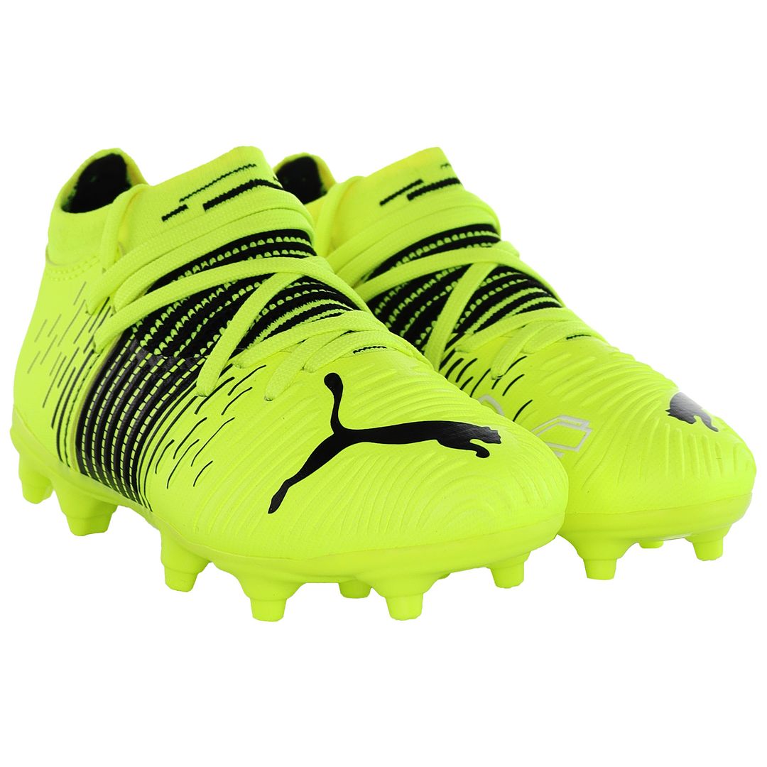 Puma Future Z 3.1 Fg/AG Kids Yellow Football Boots