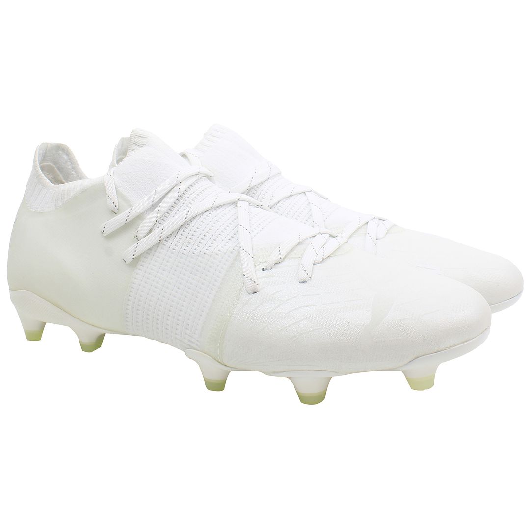 Puma Future Z 1.1 Lazertouch FG/AG Mens White Football Boots