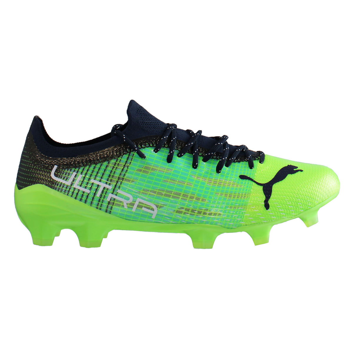 Puma Ultra 1.3 FG/AG Green Mens Football Boots