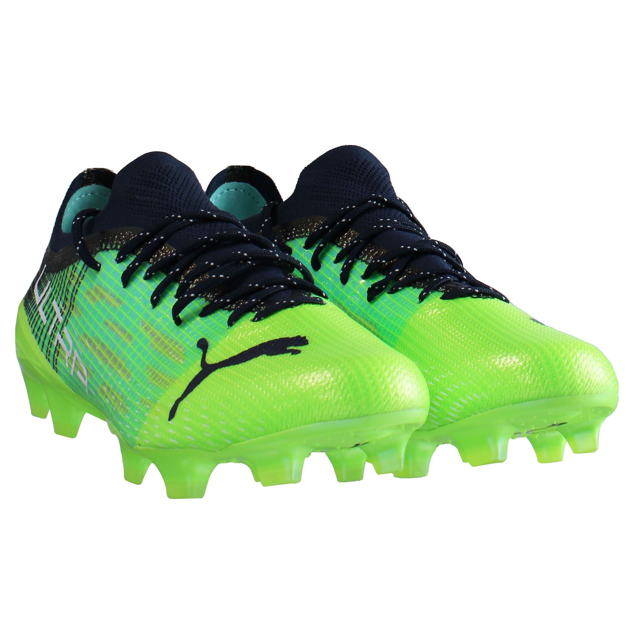 Puma Ultra 1.3 FG/AG Green Mens Football Boots