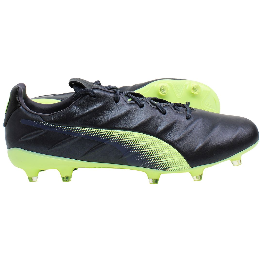 Puma King Platinum 21 FG/AG Mens Black Football Boots