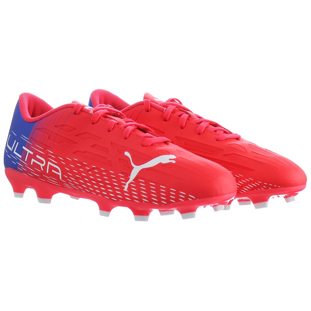 Puma Ultra 4.3 FG/AG Red Kids Football Boots