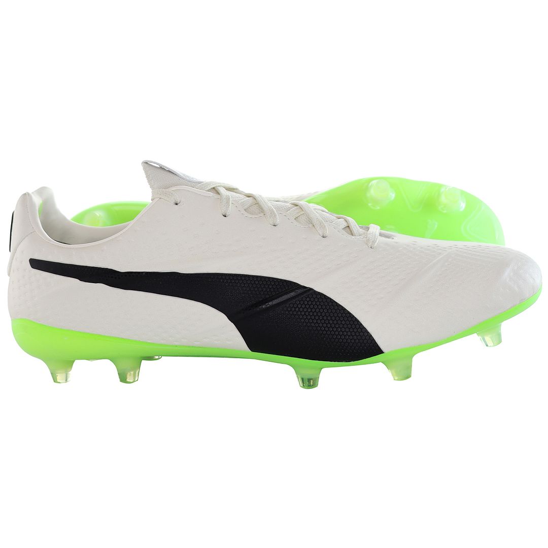 Puma King Platinum 21 VGN Mens White Football Boots