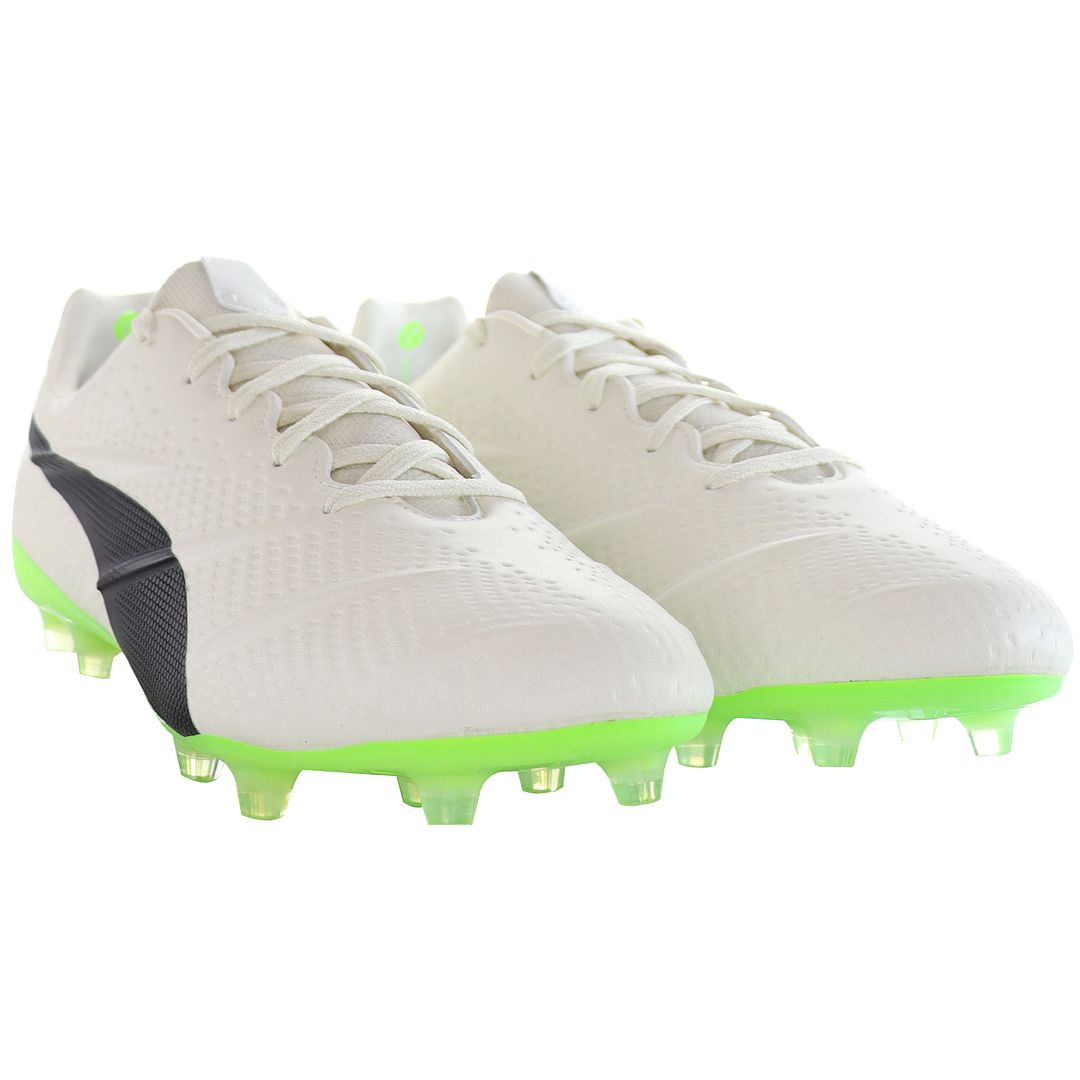 Puma King Platinum 21 VGN Mens White Football Boots